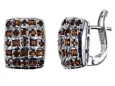Серьги, серебро 925, гранат 003 01 21sk-00144 2010 г инфо 3784w.