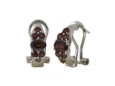 Серьги, серебро 925, гранат 005 01 21-02516 2010 г инфо 3818w.