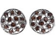 Серьги, серебро 925, гранат 003 01 21spk-00069 2010 г инфо 3825w.