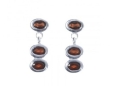 Серьги, серебро 925, гранат 001 01 21-02600 2010 г инфо 3834w.