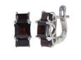 Серьги, серебро 925, гранат 003 01 21sk-00136 2010 г инфо 3835w.