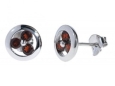 Серьги, серебро 925, гранат 002 01 21-03084 2010 г инфо 3844w.