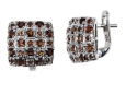 Серьги, серебро 925, гранат 003 01 21spk-00152 2010 г инфо 3855w.