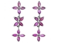 Серьги, серебро 925, рубин 026 01 21-03265 2009 г инфо 4555w.