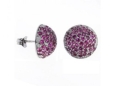 Серьги, серебро 925, рубин синт 005 01 21sk-00415 2010 г инфо 4628w.