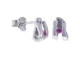 Серьги, серебро 925, рубин синт 006 01 21sk-00464 2009 г инфо 4638w.