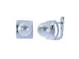 Серьги, серебро 925, жемчуг синт 002 01 21sk-00271 2010 г инфо 4732w.
